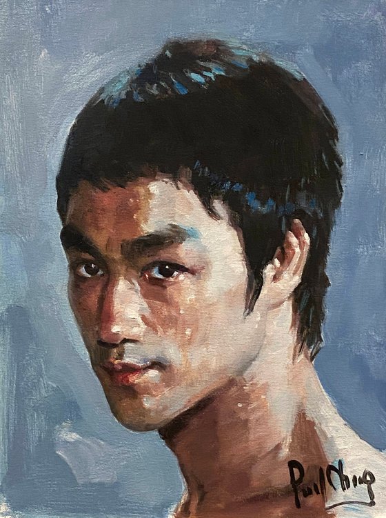 Bruce Lee  Portrait