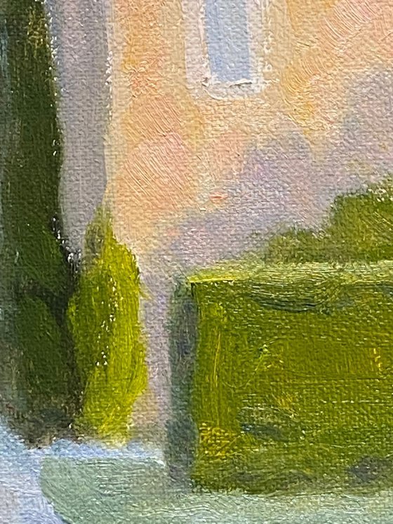 Morning Light at the Villa