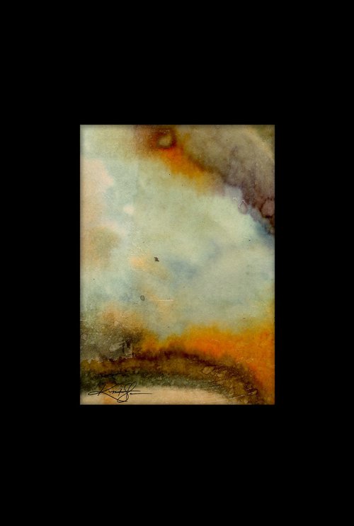 Nature's Mysteries 5 -  Mixed Media Abstract Painting by Kathy Morton Stanion by Kathy Morton Stanion
