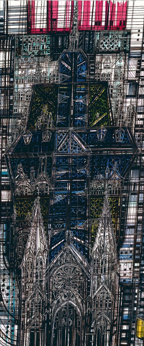 New York. St.Patrick’s Cathedral by Maria Susarenko