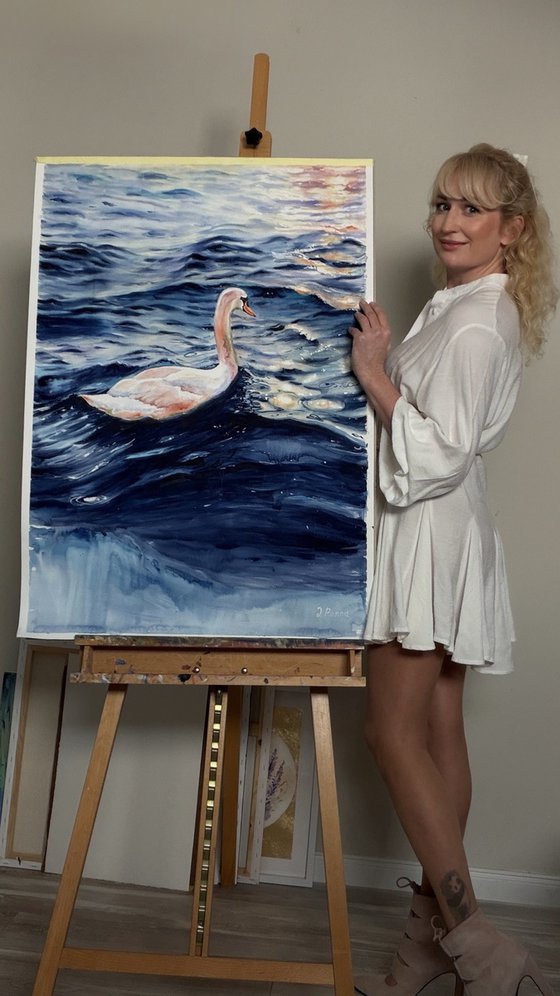 “A Winter Pas de Deux”, diptych