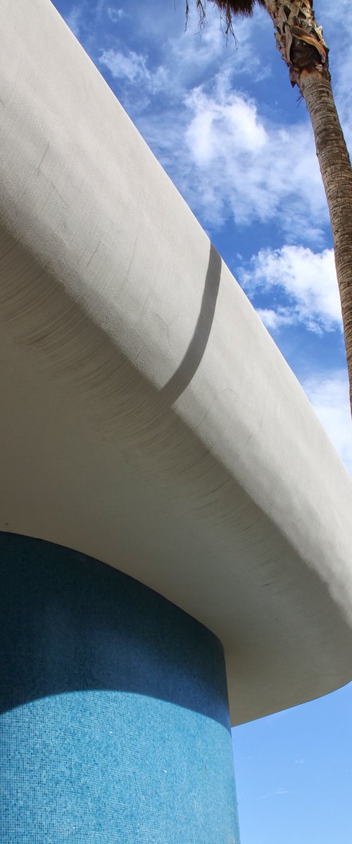 SKY BLUE Palm Springs CA by William Dey