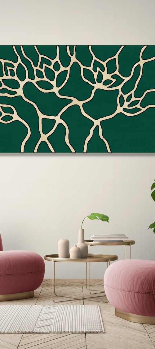 Abstract Flowers #06 by Marina Krylova