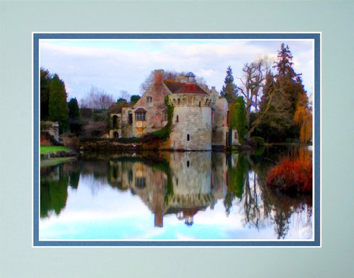 Romantic Castle impressionistic by Robin Clarke