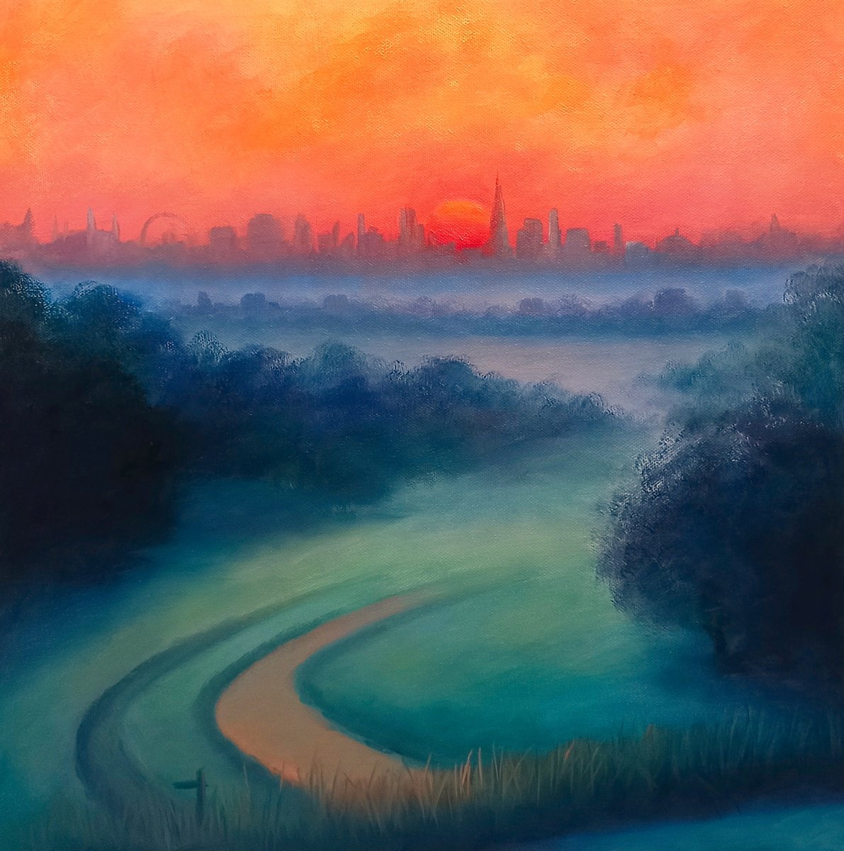 Summer Dawn - Richmond Park by Lee Campbell
