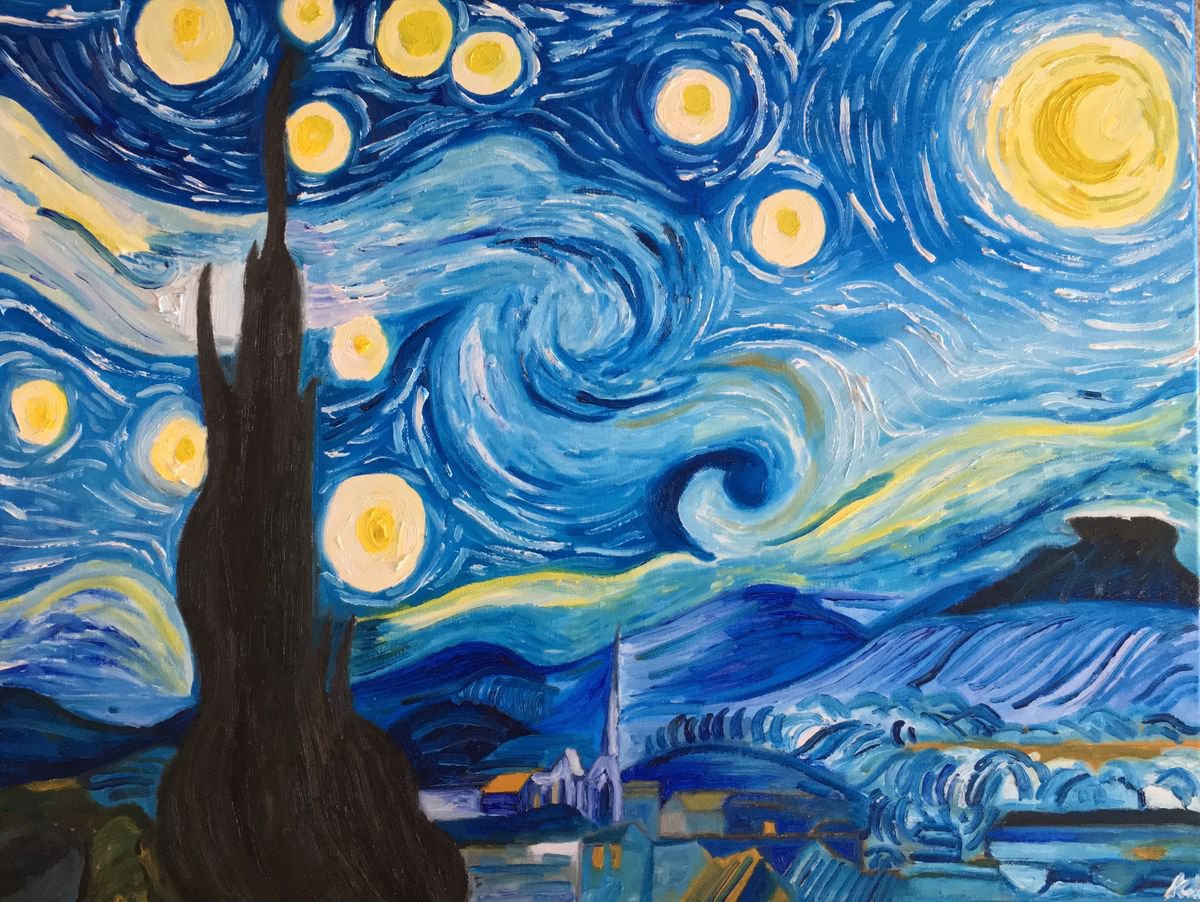 Starry Night by Kat X