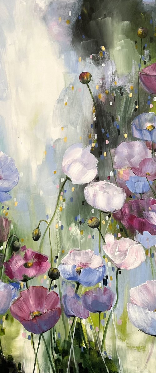 Poppies Land 1 by Sandra Gebhardt-Hoepfner