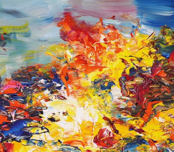 Landscape Evening Clouds D 1