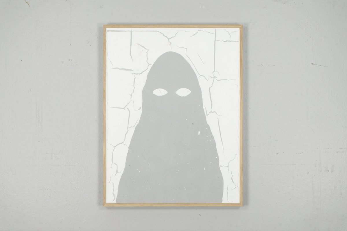 Organic Abstract Painting By Johan Soderstrom, 25 X 33, #241 Shadow Government, Original Artwork