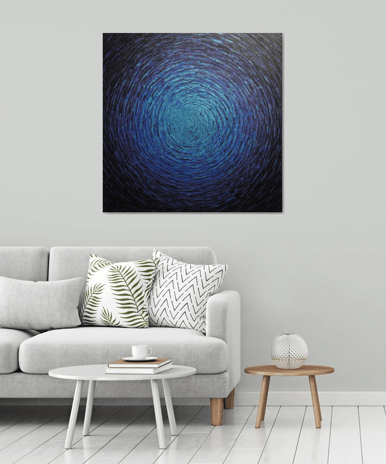 Vast Iridescent Blue-Violet Glow