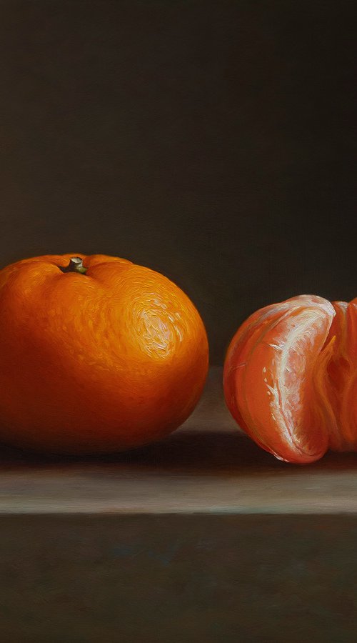 Mandarins by Albert Kechyan