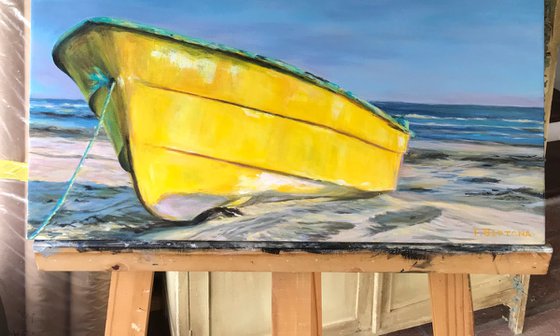Summer Escape (Set of 2 Paintings)