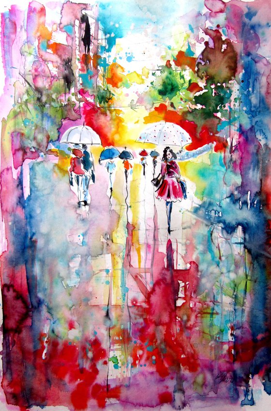 Colorful rainy day III