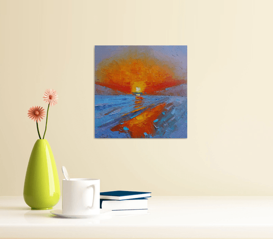 Flames Over Water