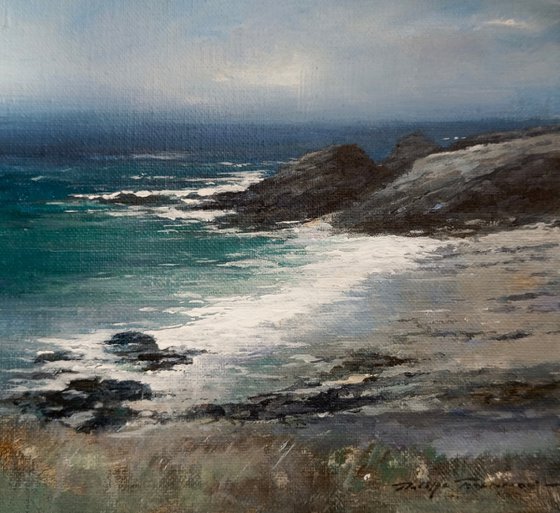 La côte sauvage de Quiberon , port guibello