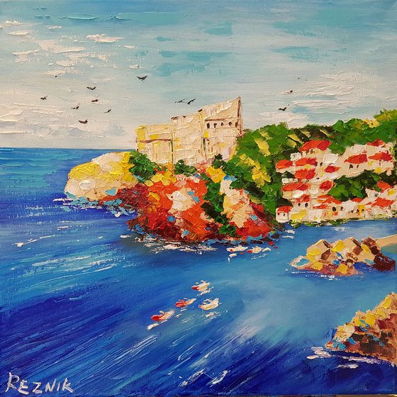 Colorful Dubrovnik 30*30 cm