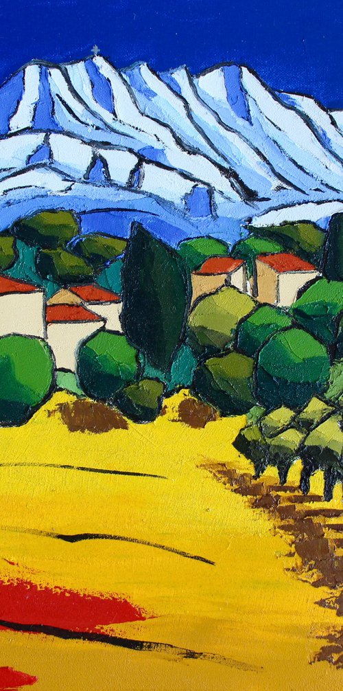 Beaurecueil, montagne Ste Victoire by Olivier Boissinot