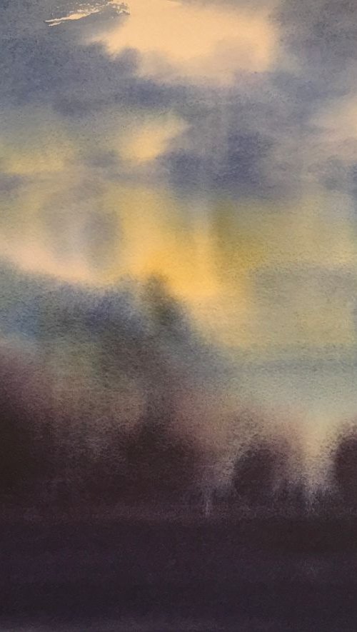 Blue appeared by Samantha Adams