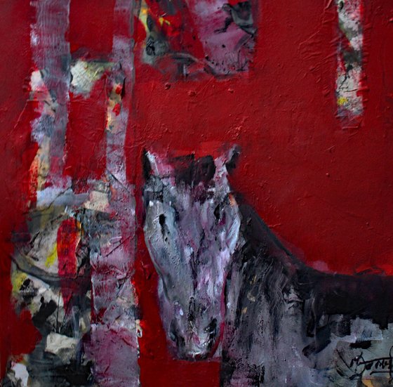 L'OMBRE DU GALOP ou LE CHEVAL GRIS