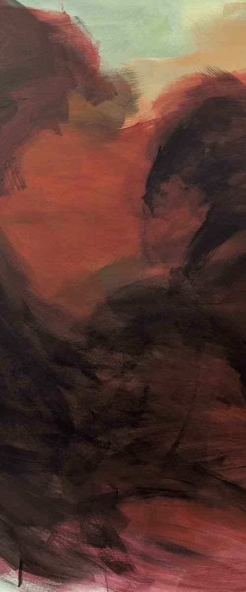 Abstract composition by Simon Sağlamoğlu