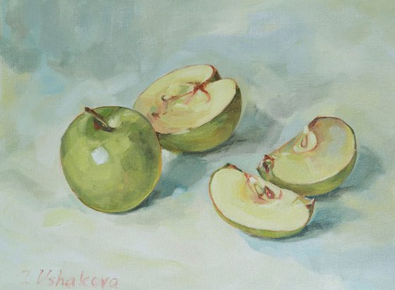 Green apples