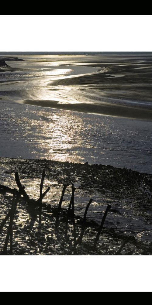 Natural Abstracts - Severn Estuary Sunrise by Ken Skehan