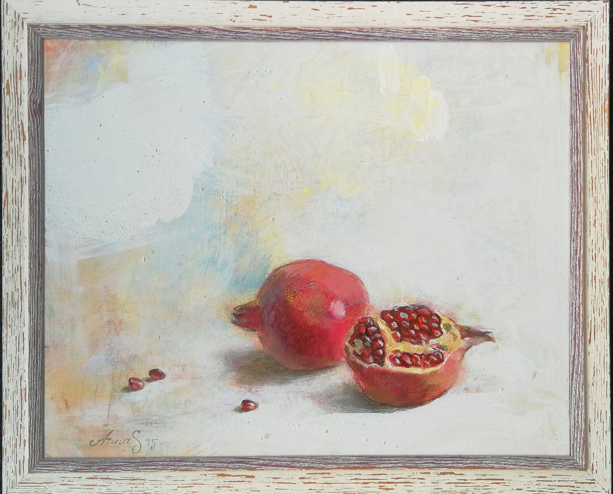 Pomegranates by Anna Silabrama