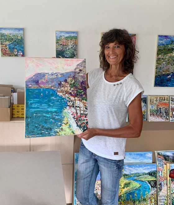 French Riviera landscape