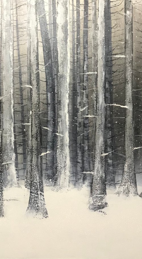 Winter is here by Henrieta Angel