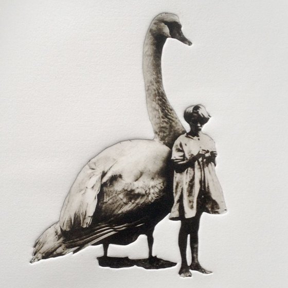 Girl and Swan No.3