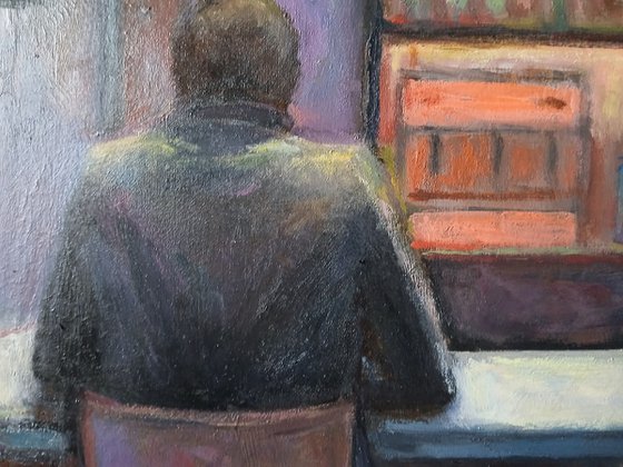 Slowly goes the night