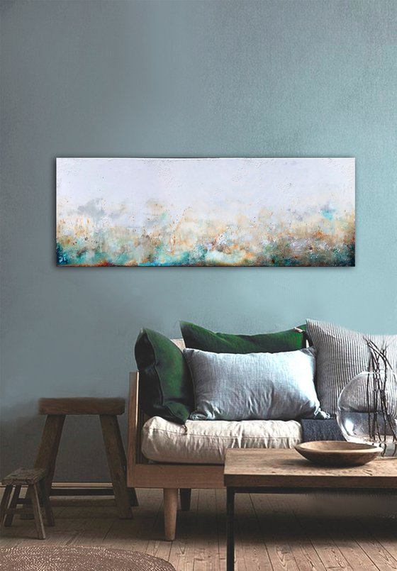 abstract fields (150 x 50 cm) Dee Brown