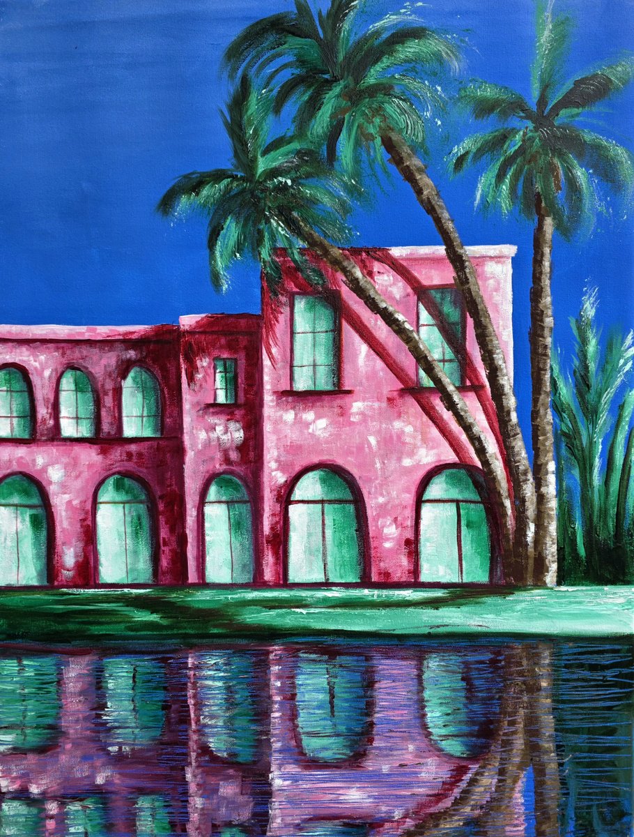 The Simmetry Of California By Danijela Dan, 24 X 31, Artwork For Sale On Artfinder