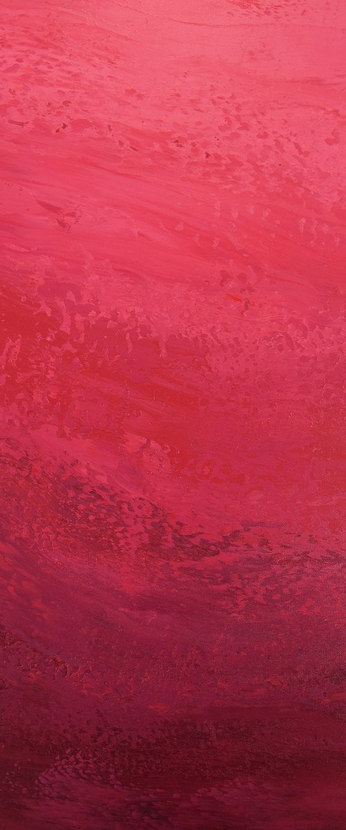 Red Wine - Color Field by Suzanne Vaughan