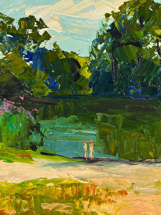 Summer Vacation by the River