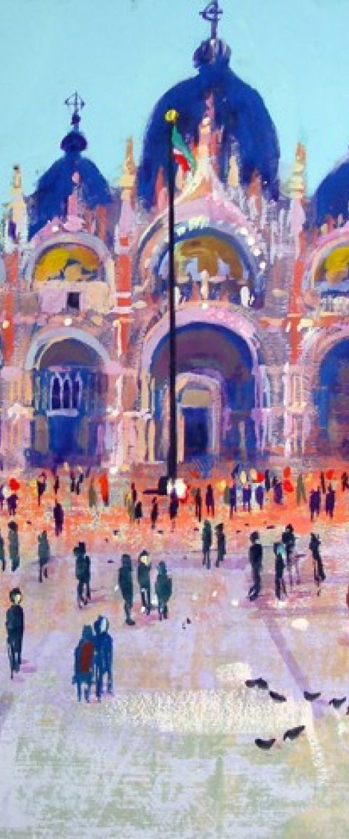 ST MARKS SQUARE by Colin Ruffell
