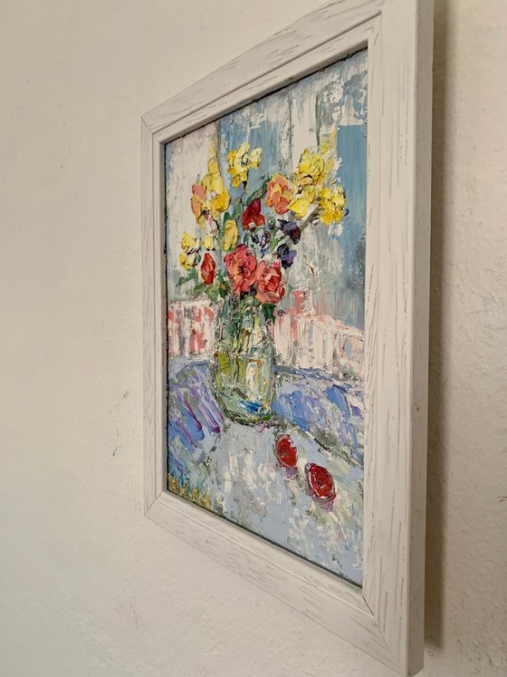 Still life with flowers