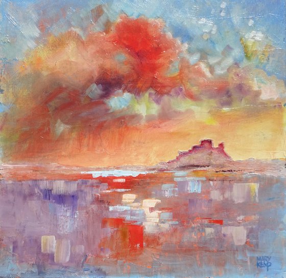 Sunrise On Lindisfarne