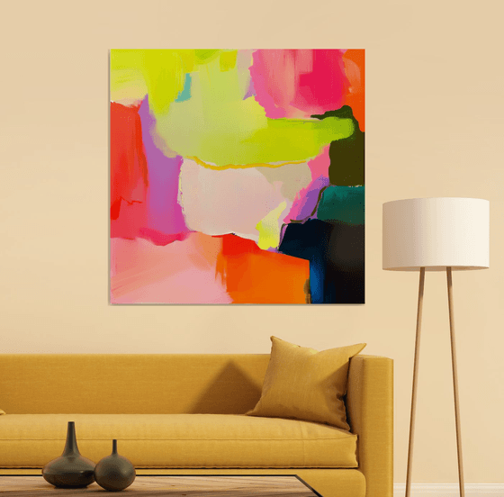 Kiss of Lime and pink #1