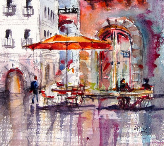 Summer atmosphere