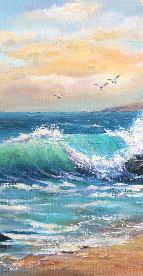 Seascape16.2 by Olga Lomax