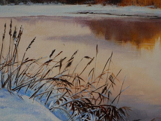 Winter Landscape Painting