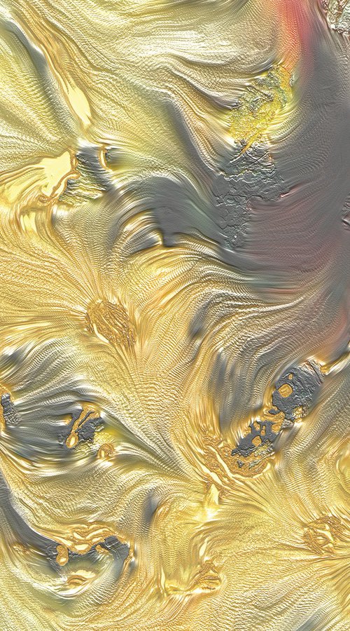Textura oro II by Javier Diaz