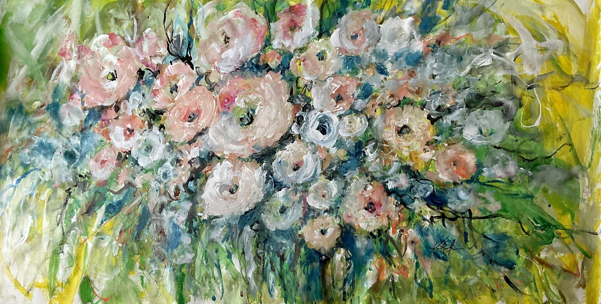 Kissed By The Sun By Kathy Morton Stanion, 44 X 21, Artwork For Sale On Artfinder
