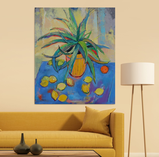 Aloe Vera with Lemons