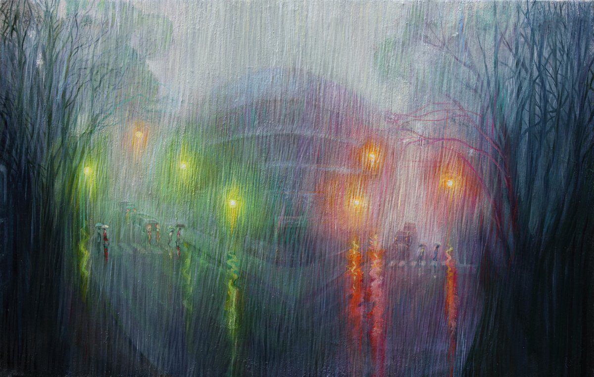 Driving rain by Sergey Lesnikov