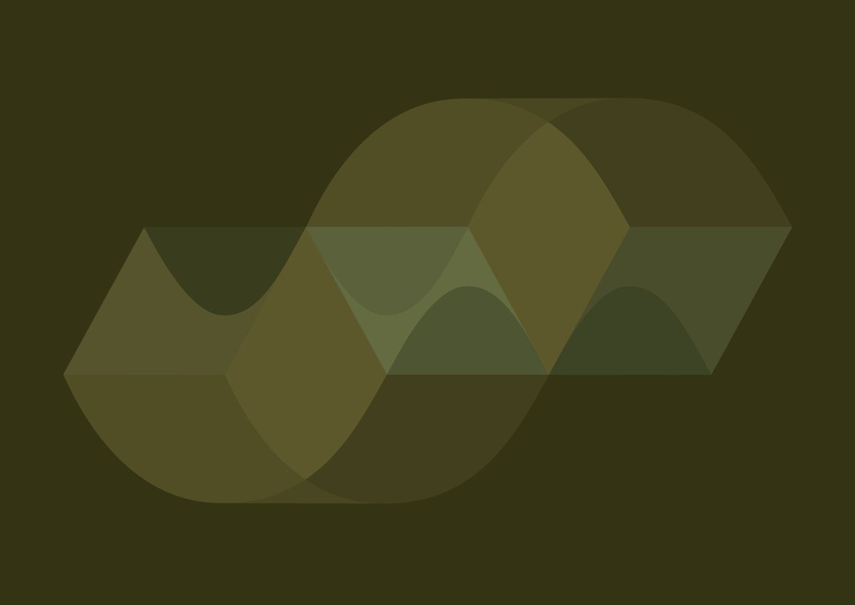 Graphic Cityscapes Giclee Print By David Gill, 17 X 12, S Bend Trap #2, Original Artwork