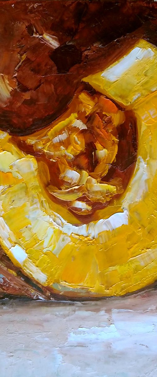Pumpkin slice by Yulia Berseneva