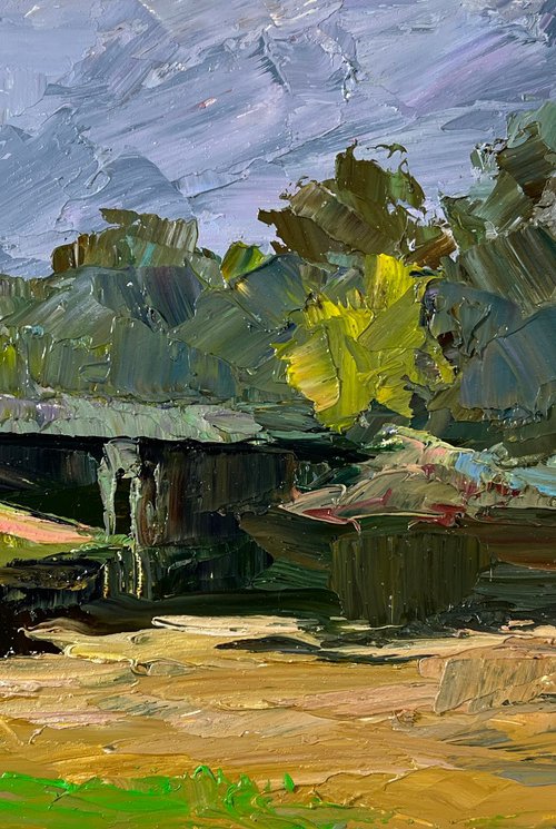 Bridge over Water by Boris Serdyuk