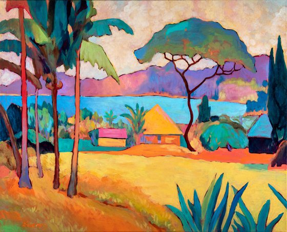 Bay View with Palms